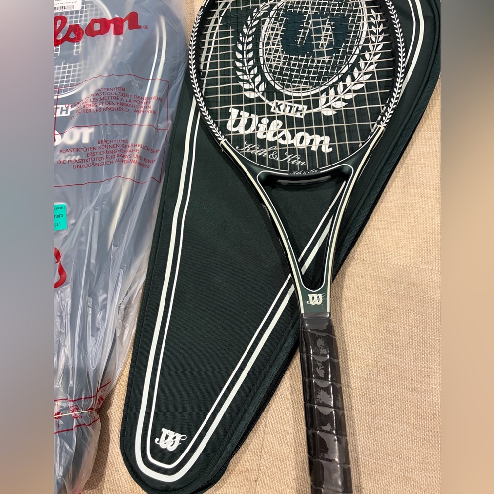 Kith x Wilson pro staff 97L racket